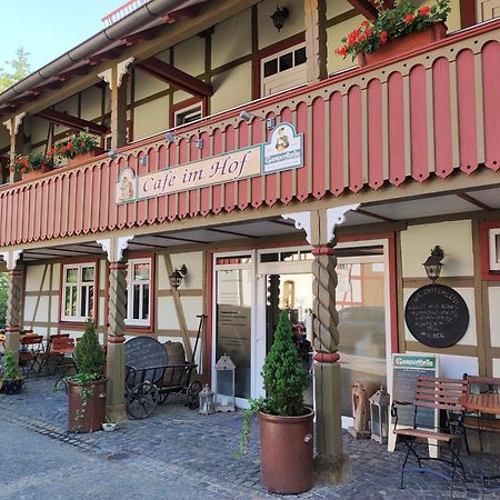 Cafe Im Hof- Bed & Breakfast Streufdorf Екстер'єр фото