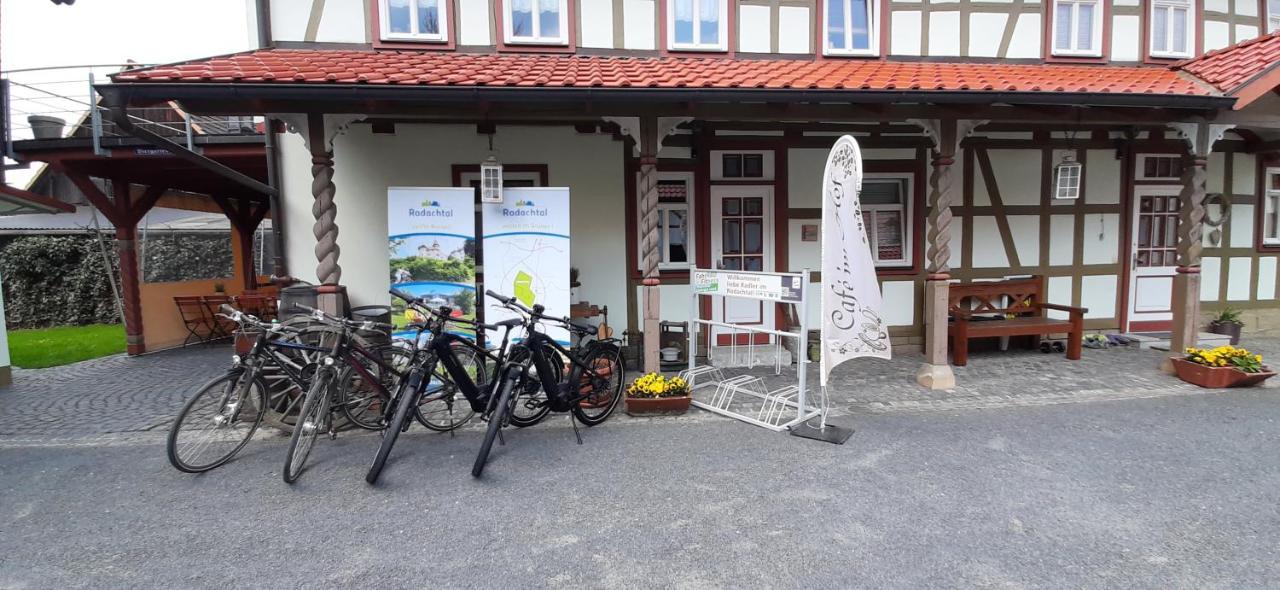 Cafe Im Hof- Bed & Breakfast Streufdorf Екстер'єр фото