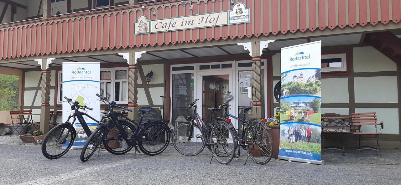 Cafe Im Hof- Bed & Breakfast Streufdorf Екстер'єр фото