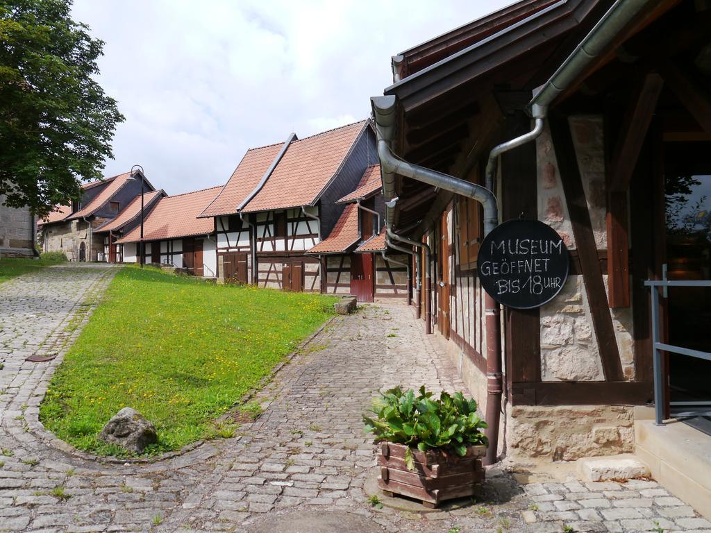 Cafe Im Hof- Bed & Breakfast Streufdorf Екстер'єр фото